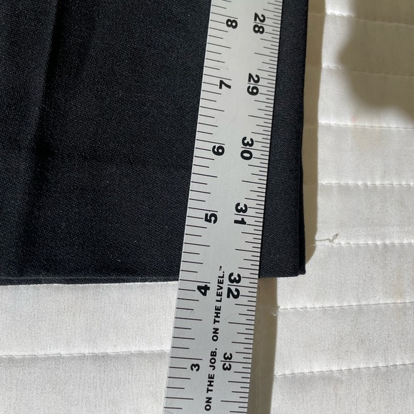 Ralph Lauren Black Tuxedo Pants Trouser Straight Leg Side Stripe Wool Women’s 6 - Picture 9 of 15